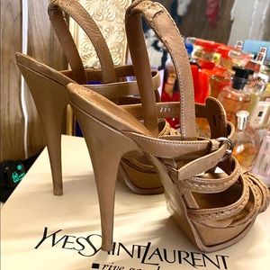 YSL sling back Hampton’s sandal heel